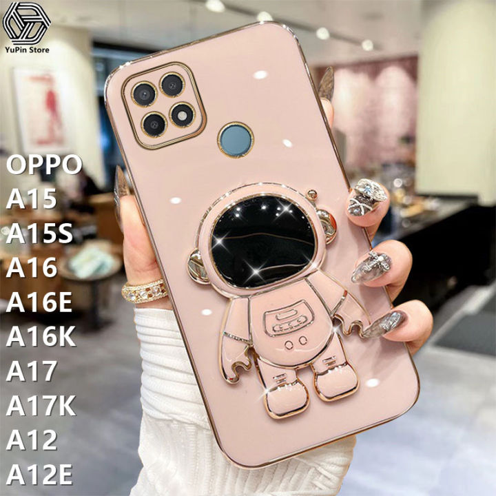 YuPin Astronaut Phone Case For OPPO A15 A16 A17 A18 A12