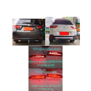 Lampu Reflector Bumper Lampu Mata kucing Led MOBILIO BRV Led Bumper Lampu