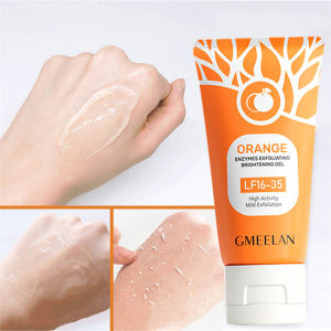 GMEELAN Orange Exfoliating Gel with Whitening Cream with Oil Soap Set 50g+30g+100g