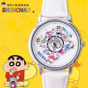 Crayon shin-chan สาวๆ ดู นาฬิกาดิจิตอล กันน้ำ การ์ตูน น่ารัก