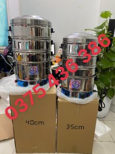 Nồi hấp bánh bao khoai lang rau củ hải sản bằng điện 40cm