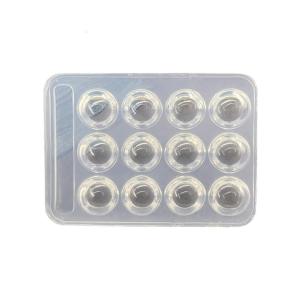 Multipurpose Silicone Artist Palette With Sealed Lid For Cosmetic Nail Polishes Organization Making Tool