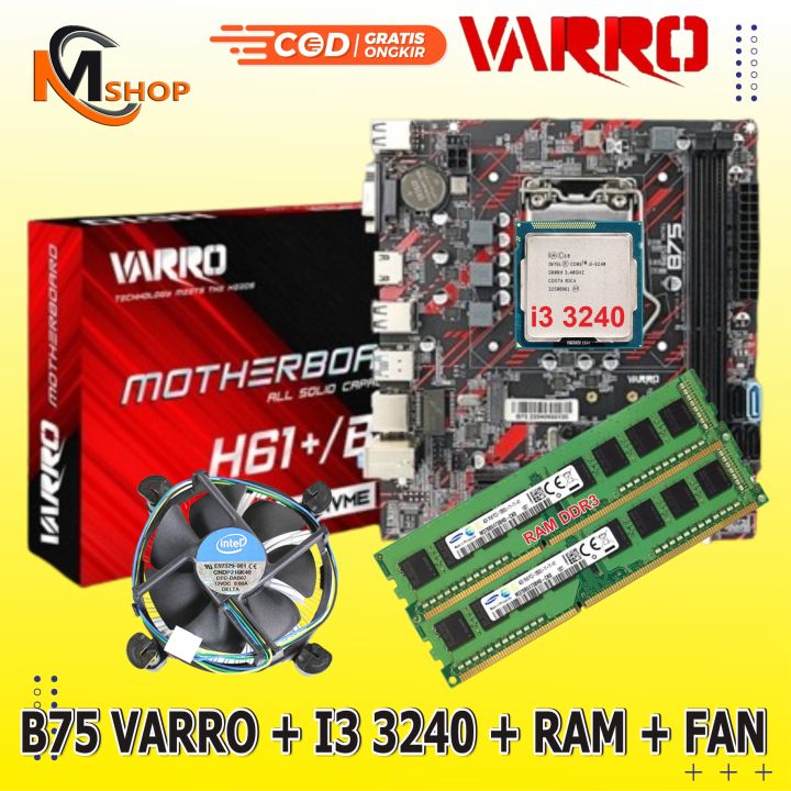 Motherboard H61 Intel I3 2120 Motherboard I3 2120 Gigabyte H61 D2