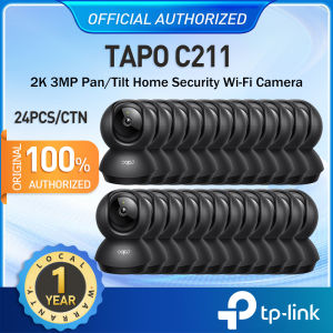TP-Link Tapo C211 Wi-Fi Security Camer Tapo 24PCS/CTN C210 2K 3MP Pan/Tilt Security Wi-Fi Camera 360° View 2-Way Audi