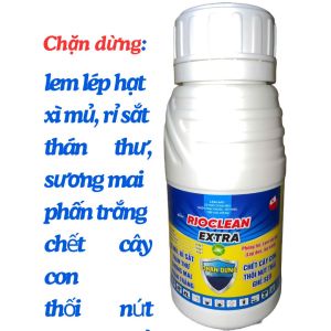 LEM LÉP HẠT RIOCLEAN EXTRA 250ML - XÌ MỦ RỈ SẮT THÁN THƯ SƯƠNG MAI CHẾT CÂY CON THỐI NỨT