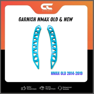 GARNISH WINSHIELD VISOR NMAX OLD NEW DOUBLE LAYER AKRILIK TWO TONE