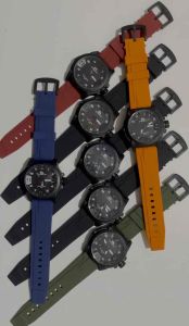 COD QS7169 tgl hari aktif jam tangan pria tali karet analog