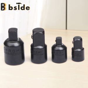 [Bside Tool Store] Power Tools & Parts Reducing Sleeve 4pcs Red Metal Drill Sleeve for Accurate Hole Making in DIY Projects