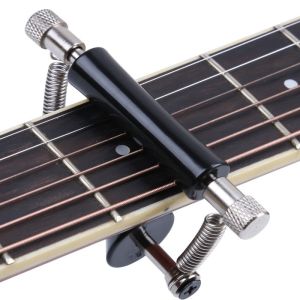 Amazthing Guitar Rolling Capo Slides Easy Tunning for 6 Strings Guitar Gitar Capo 吉他可移动变调夹