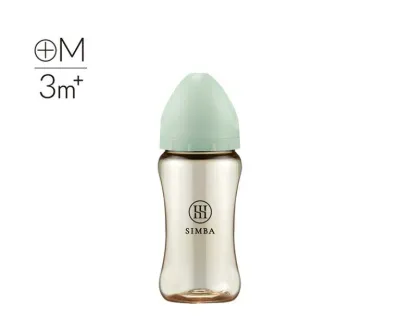 Simba Allonge PPSU Wide Neck Anti Colic Feeding Bottle 270ml 小狮王 辛巴铂金蕴蜜寬口奶瓶 Botol Susu Bayi Simba 270ml
