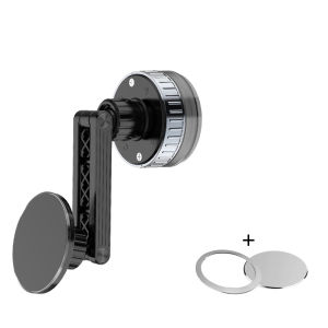 360° Degree Adjustable Wall-mounted Suction Cup Bracket for Car Mount Mobile Phone Holder Magnetic Vacuum Adsorption Ultra Stable Suction Cup Bracket