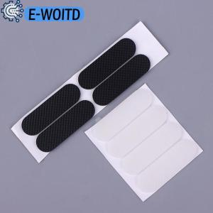 E-WOITD 4PCS Black Rubber Feet Thickness 1.8mm Anti-slip Self-adhesive Silicone Shockproof Protective Pad For Keyboard Base Cabinet