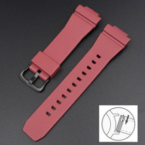 16MM Rubber Strap for Casio G-SHOCK YOUTH Series GA2100 GM2100 Quick Release Waterproof Sports Watch Band Replacement Parts