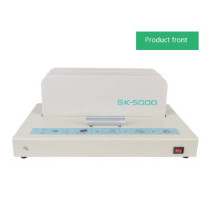 【Local Stock】220V 50mm Hot Melt Binding Machine 3 Gears Temperature Control Automatic Clamping For Document A4 Book Paper Sheet Envelope Binder