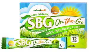 Salveo Barley Grass- On the Go 3g x 12 sachets = 36grams