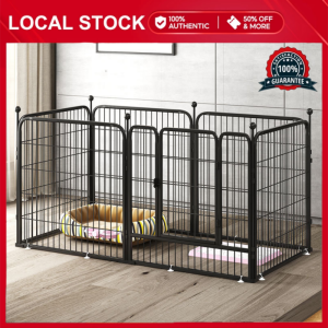 Animal Fence Cage Cat Dog Fence Cage Puppies Kitten Fence Pets Fence Cat Cage Playpen Pet Iron Fence