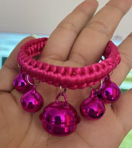 Vòng cổ 5 CHUÔNG xinh xắn cho pet