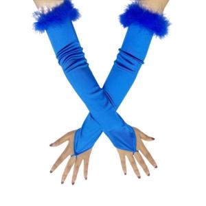 Thời Trang Ngón Găng Tay Satined Găng Tay Cho Phụ Nữ 1920S Cổ Điển Đảng Bao cánh tay Dài Khuỷu Tay Chiều Dài Găng Tay Cho sự kiện trang trọng