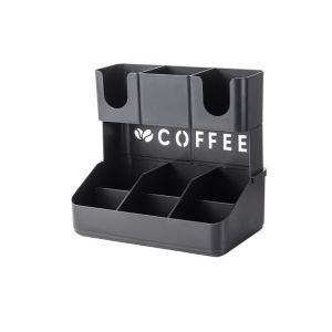 SKYJS Plastic Retractable Paper Cup Holder Large Capacity Space Saving Cup Straw Storage Rack Multi-functional Adjustable Cup Dispenser for Home