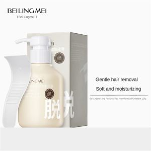 ครีมกำจัดขนให้ความชุ่มชื้นแก่มือขา และรักแร้โดยไม่ทิ้งจุดสีดำครีมกำจัดขนชนิดเข้มข้นสำหรับผู้ชาย และผู้หญิงความจุขนาดใหญ่120g