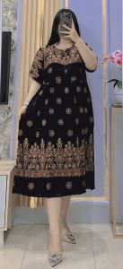 daster rayon batik motif terbaru