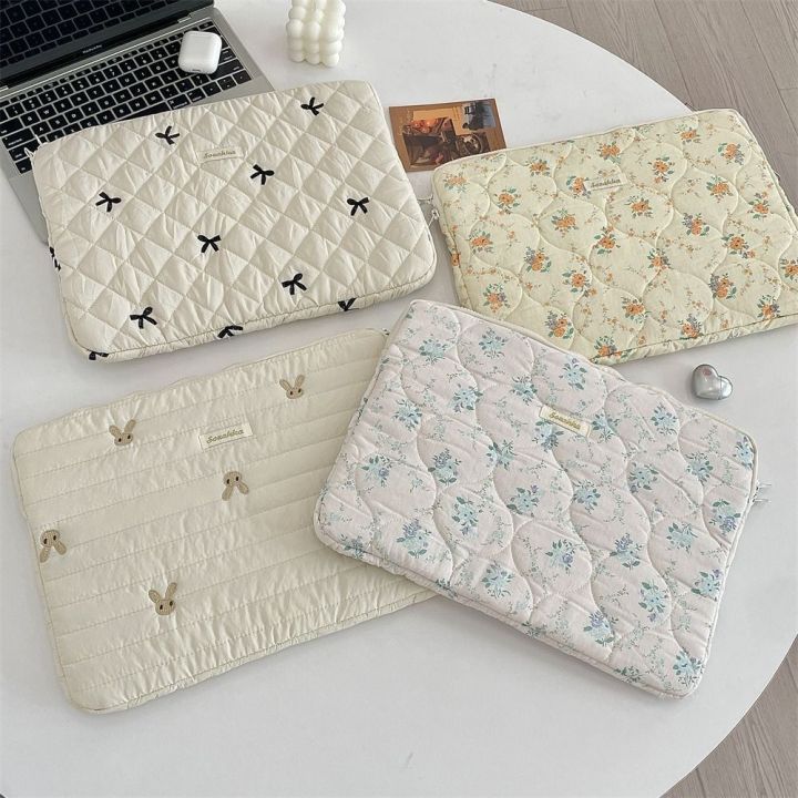 WMFASBABE 11/13/15 inch laptophoes gewatteerde laptopzak Coquette