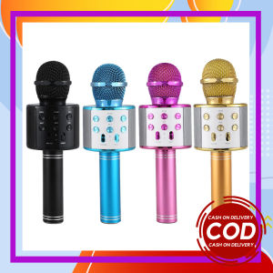 Mikrofon Bluetooth WS858 Mic Bluetooth Spesial Streaming Speaker Mic Ws-858 Wireless Microphone