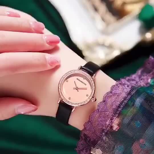Manufacturers Supply New Authentic Women's Watch Bracelet Imported Movement Small and Simple ...
