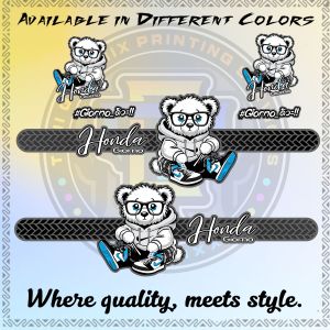 HONDA GIORNO 125 HIPHOP BEAR DECALS STICKER