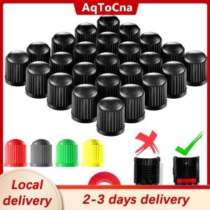 [COD] AqToCna Ship within 24 hours 10PCS Car Motorcycles Bike Bicycle Universal Car Valve Cap Plastic Wheel Tire Air Stem Cover Dust Tyre Valve Caps