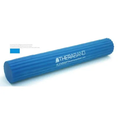 Theraband Flexbar Fitness Bar Improving Grip Strength Tennis Elbow Golfers Elbow Tendonitis Flex Bar