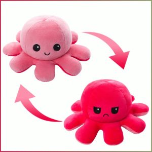 Plush Dolls Flip Plush Toy Double-sided Lively Soft Bright Colors Play Year-round