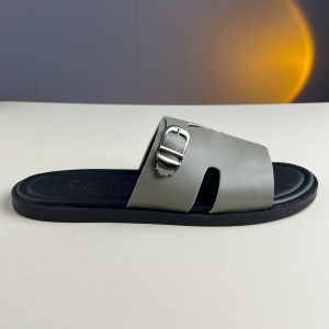 Dép Xỏ Ngón Nam Da Bò Có Quai Cài Dép H Single Straps Dustino