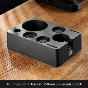 Bincoo Đầm cà phê Bộ cơ bản căn cứ gõ lưu trữ gàu cơ sở Máy pha cà phê Giá đỡ tay cầm làm xáo trộn bột nhà phân phối đặt cà phê đồ dùng 51/58mm