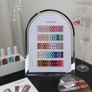 YOUSE -TUOMIYA- New 60 Color Dream Island Fine Pink Glass Beads Cat Eye -15ml Soak Off UV Gel Set