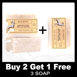 Organic Goat Milk Soap Bar Natural Whitening Cleaning Whiten Nourishing With Honey Shea Butter Milk For All Skin Types2026