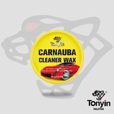 TONYIN Carnauba Cleaner Wax 230g | Car Care Wax | Carnauba Paste Wax Car Scratch Remover | Polish High Gloss Shine