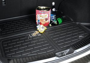 3D Mats ถาดท้ายรถยนต์  BMW 5 Series G60 (520d) ปี 2024 - 2026   พรมกันลื่น พรมกันนํ้า พรมรถยนต์