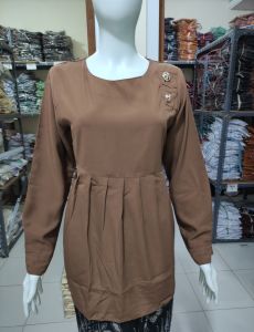 Atasan Kebaya Kutubaru Naomi Bahan Baloteli Premium Motif Laser Cut Mewah Lengan Pendek Aneka Warna Terbaru | Pakaian Wisuda Acara Pesta Kondangan Elegan Cantik Kekinian
