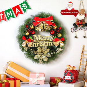 2Pcs Merry Christmas Banner Home Door Banner Christmas Decor Porch Sign Decorative Xmas 2024 Christmas Ornaments