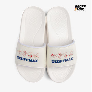 Geoff Max - Viper Roll Broken White | Sandal Pria Wanita Sendal Slop Slipper Anti Licin