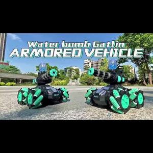 Gesture Sensing , Handle Remote Control , Tank , Music Spray , Light , Remote Control Car Tank Car , Childrens Toy Car