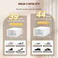Large size shoe box foldable storage box stackable shoe rack organizing lalagyan ng sapatos. 