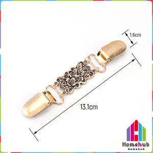 HB 1Pc New Fashion Shawl Brooch Sweater Blouse Pin Duck Clip Clasps Cardigan Clip