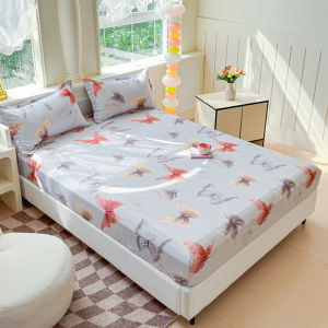 Dansunreve capybara tấm ga trải giường Aloe bông hoa fittedsheet đơn/siêu đơn/Nữ Hoàng/Vua/Cỡ đại garterized tấm