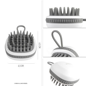 UPawsion Dog Grooming Essentials Bundle – Slicker Brush Nail Clipper Nail Grinder & Bathing Brush