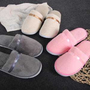 Korean Style Slippers for Women Men Bedroom Non-slip Slippers Inner Indoor Slippers House Hotel Slippers