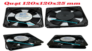 Quạt tản nhiệt AC 220V 120x120x25mm SC12025HSL
