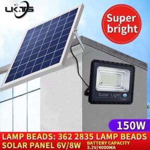 Solar Flood Light 150W solar lights outdoor waterproof led flood solar light outdoor - TRENDSETTER