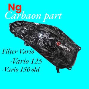 Black Forged Cover Filter Vario 125 Vario 150 Esp